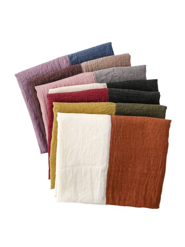 Scarvii - Kontrastpanel Blød Draperet Hverdags Tørklæde for engroshandel hos Funkyrel® Atzbranding Limited