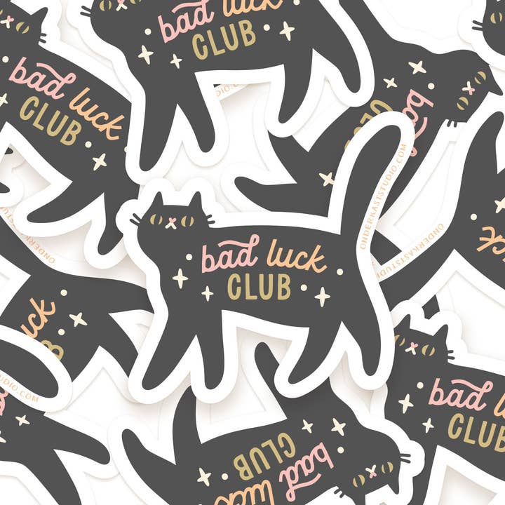 Easyhand Goods – formerly Onderkast - Wholesale Sticker - Bad Luck Club Sticker4