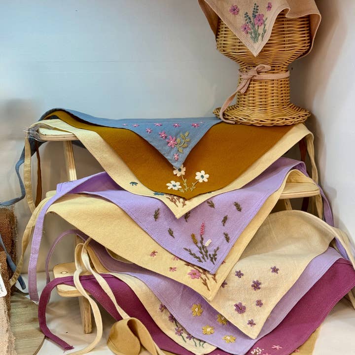 Ninu Handmade - Wholesale Bandana - Unisex - Mystery Embroidered Hair Bandana3