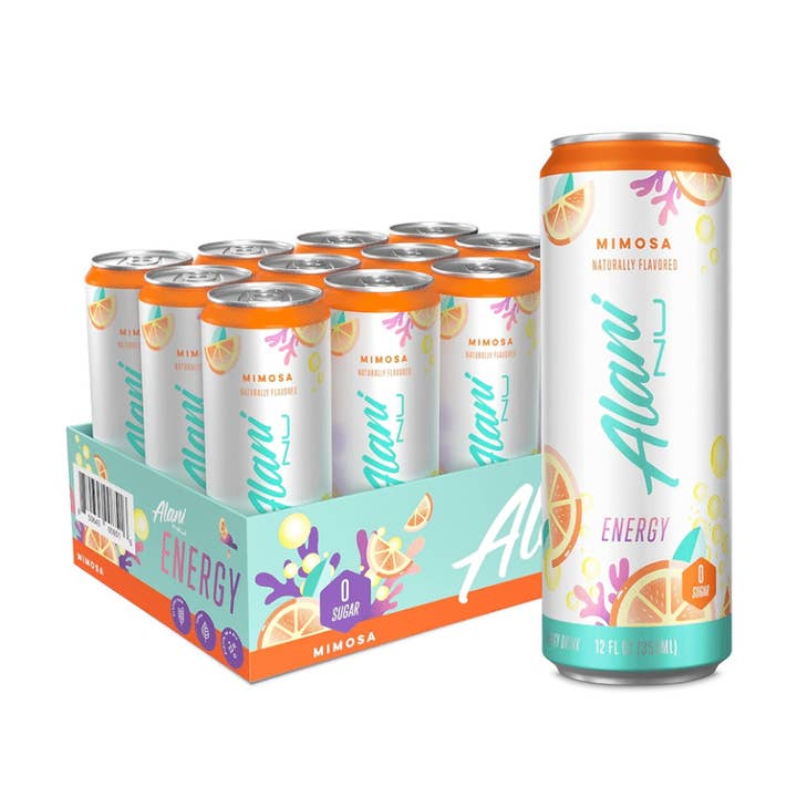 L&F Universal Goods - Wholesale Sports/Energy Drink - Alani Nu Energy - 12 Pk - 12 Oz - Mimosa
