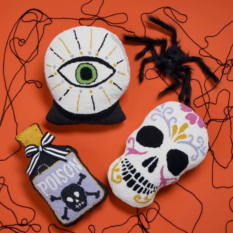 Peking Handicraft - Wholesale Throw/Decorative Pillow - Shaped Crystal Ball Hook Pillow2