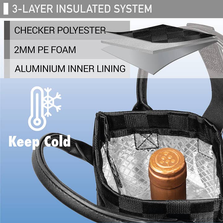 OPUX - Wholesale Wine tote - 1 Bottle Classic Wine Carrier Bag13