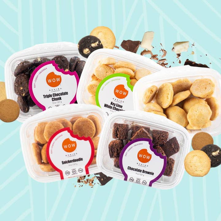 WOW Baking Company - Wholesale Biscuit - Gluten-Free Snickerdoodle Cookie Bakery Tubs3