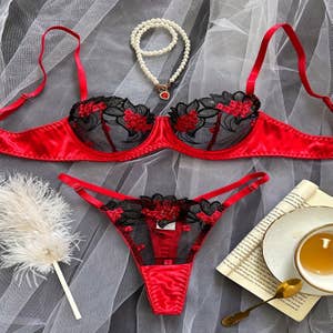 Wholesale Sexy Bra Panty Set Images Cotton, Lace, Seamless, Shaping 