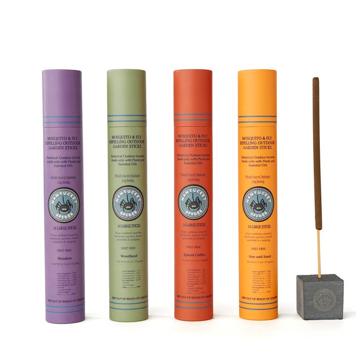 Nantucket Spider - Wholesale Incense - Mosquito & Fly Repelling Outdoor Garden Incense Sticks