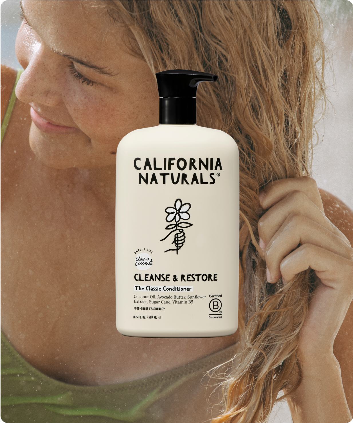 California Naturals - Wholesale Hair Conditioner - Classic Coconut Conditioner0