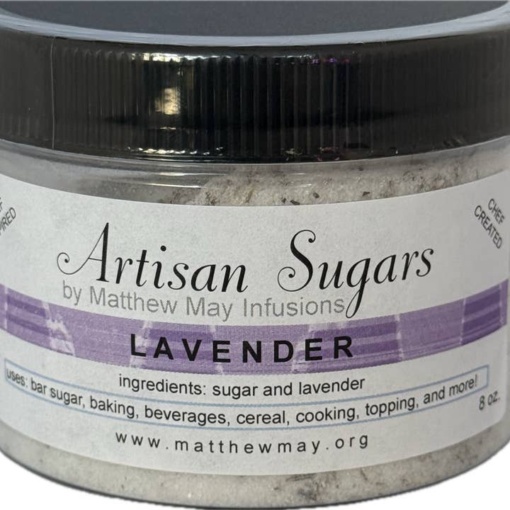 Lavender Sugar 1/2 Pound for wholesale by Artisan Salts and More!