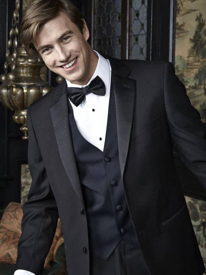 "Kingston" Black Tuxedo Jacket for wholesale by Tux-USA®