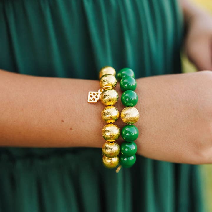 Brianna Cannon - Wholesale Beaded Bracelet - Gold Beaded Brianna Bracelet