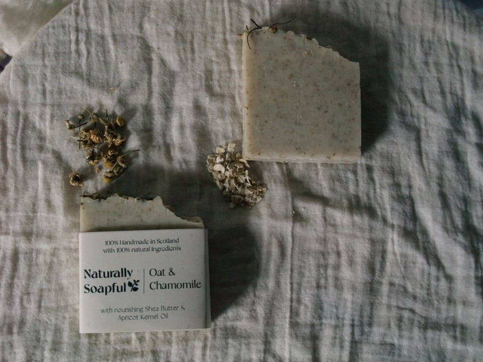 Naturally Soapful – wholesale Bar Soap – Oat & Chamomile Soap Bar, Handmade Soap, Apothecary Soap5