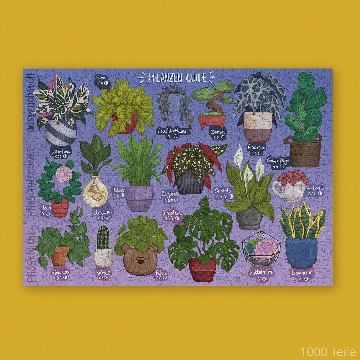 Willa Wunst GmbH - Wholesale Puzzle - Adult - Plant Guide Puzzle6
