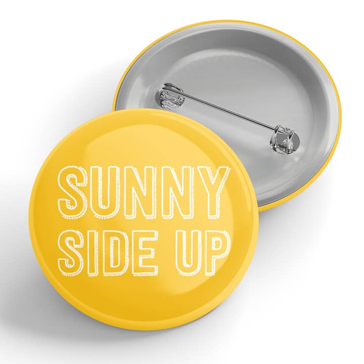 Sunny Side Up knap for engroshandel hos Black River Letterpress & Paper Co.