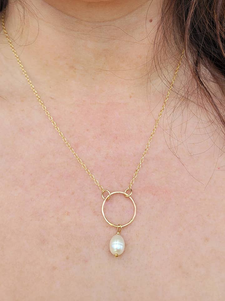 West Coast Nights Pearl Pendant Necklace for wholesale by Orozca