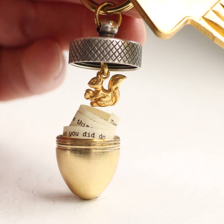 Silk Purse, Sow's Ear - Wholesale Keychain - Women's - Acorn Keyring