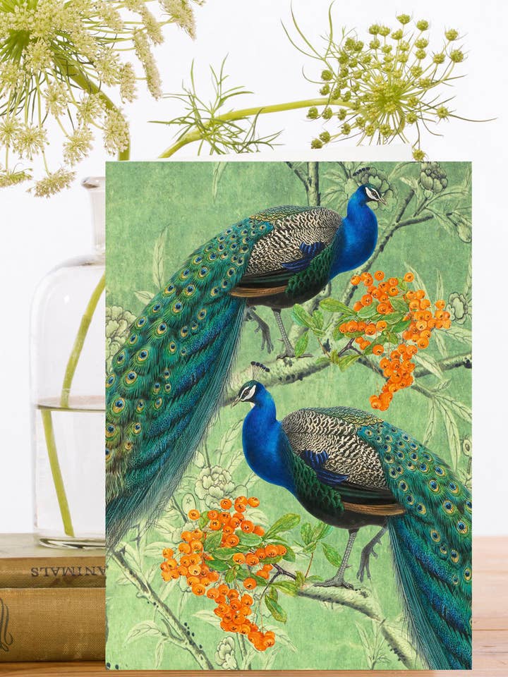 RS018P ~ Blank Greeting Card for wholesale by Madame Treacle