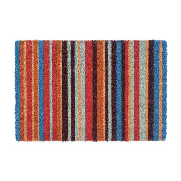 Nicola Spring Non-Slip Door Mat - 90x60cm - Rainbow 2 for wholesale by Rinkit Ltd