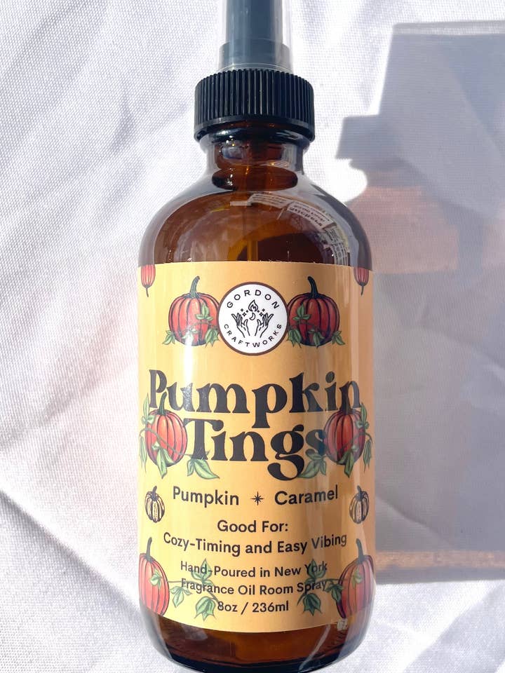 Kürbis Tings Raumspray - 8oz für den Großhandel von Gordon Craftworks