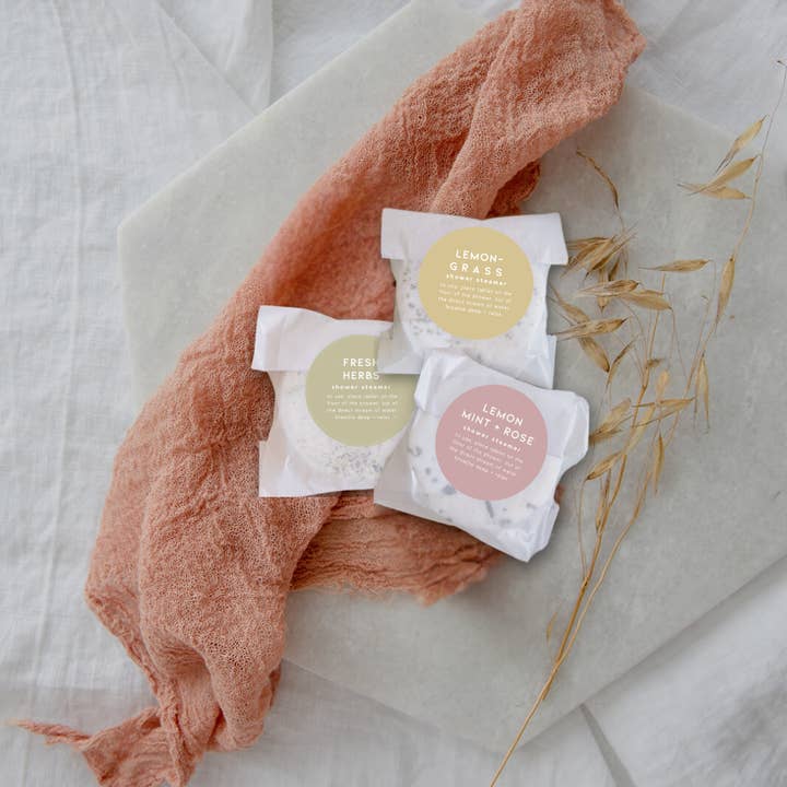FD Market - Wholesale Shower Steamer/Bomb - Spring Shower Steamers - Natural Aromatherapy Tablets