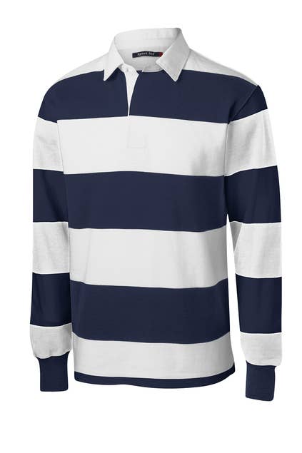 Print The Dream - Wholesale Polo - Men's - Sport-Tek Classic Long Sleeve Rugby Polo3