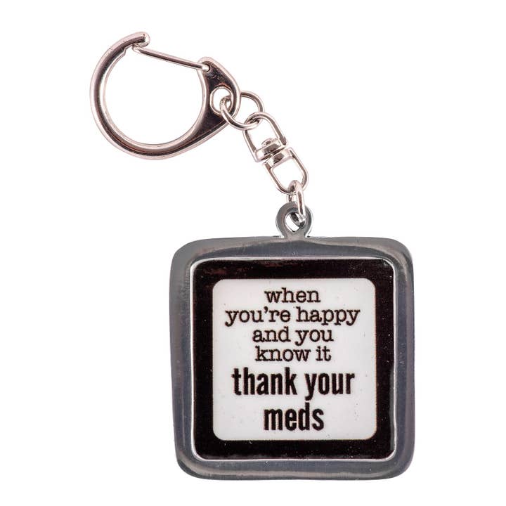 Abbey + CA Gift - Wholesale Keychain - Women's - Say It with Sass Key Chains3