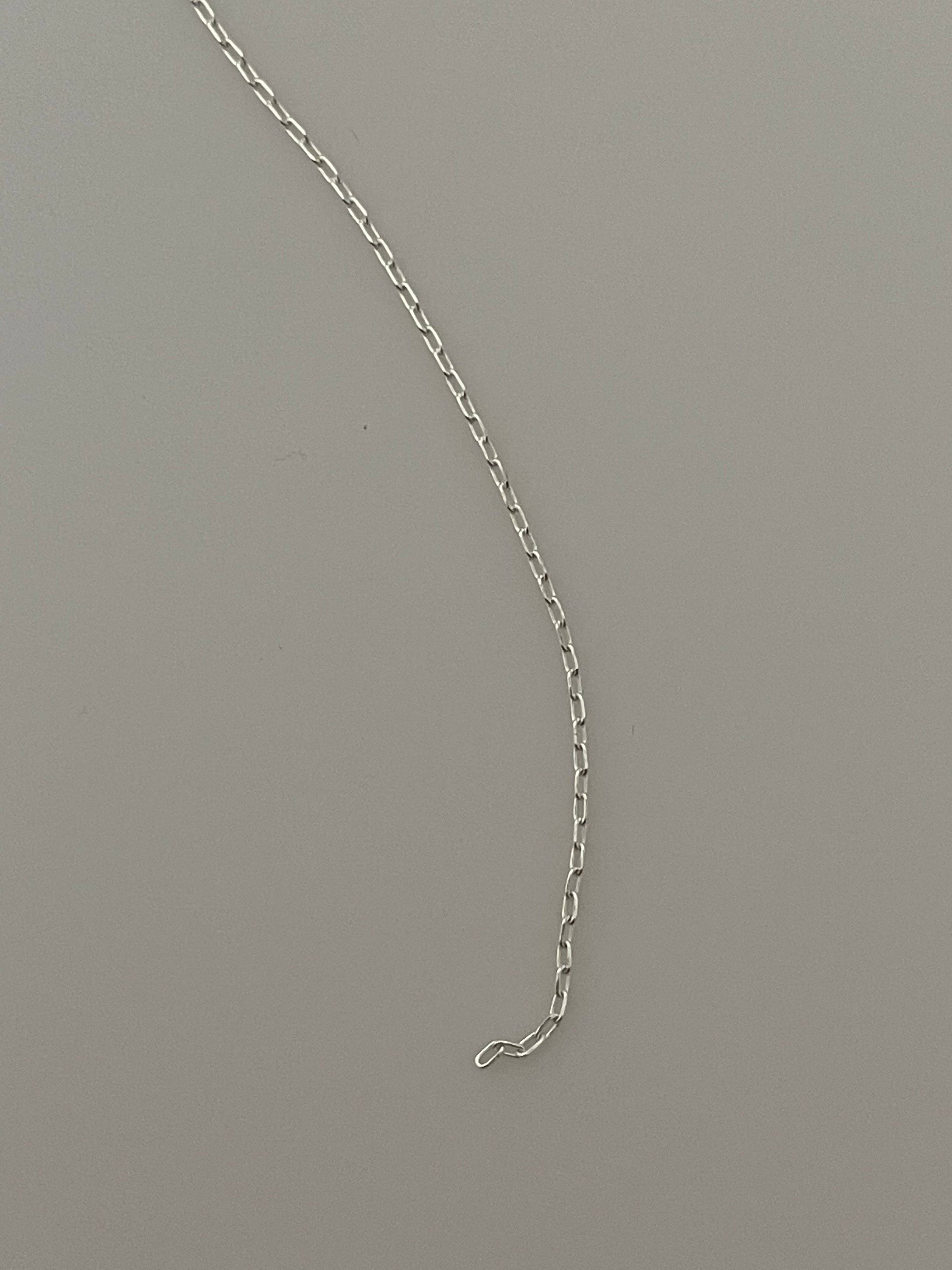 Purity Beads - Wholesale Link & Chain Necklace - Sterling Silver Chain, 135X2,2mm  Long Cable Diamond cut chain, silver Necklace chain, White Silver  chain, silver, .925 |1 Foot1