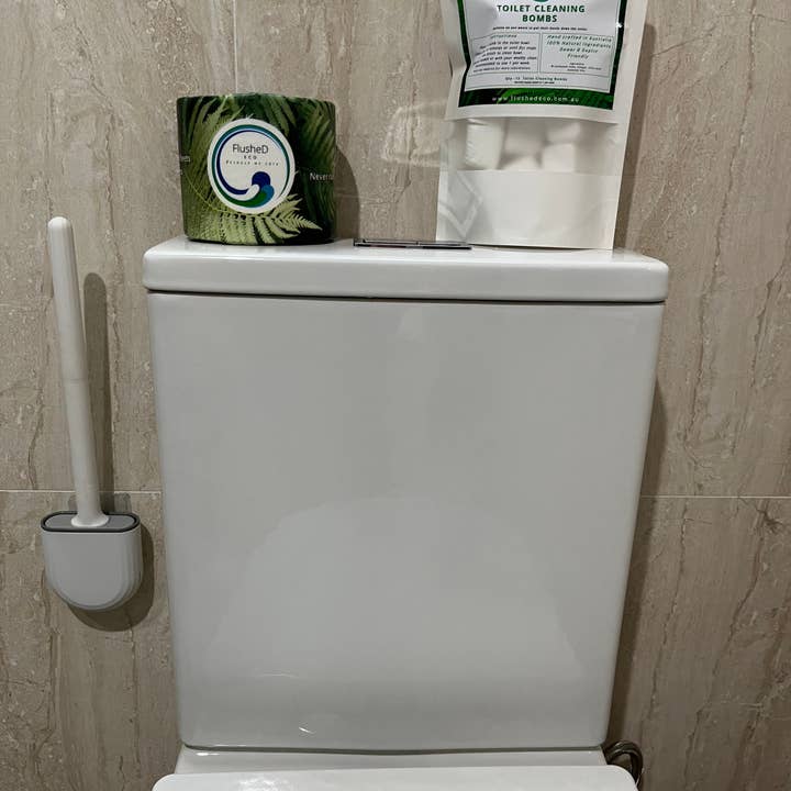 Flushed ECO - Wholesale Toilet bowl brush - Silicone Toilet Cleaning Brush5