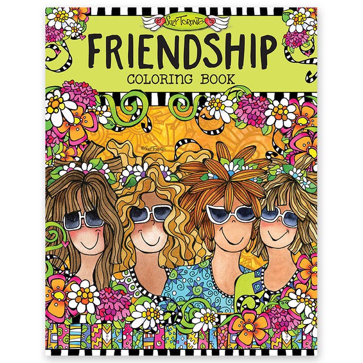 Libro para colorear - Amistad para venta al por mayor de Wellspring