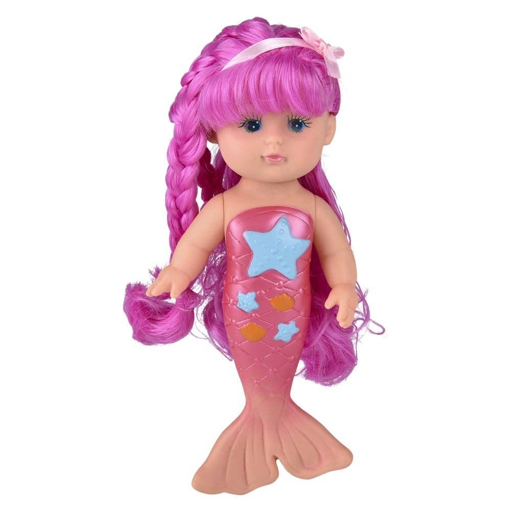 La Luna Bella - Toys - Wholesale Doll - Kids - 9" Bath Time Mermaid Doll - LLB Toys2