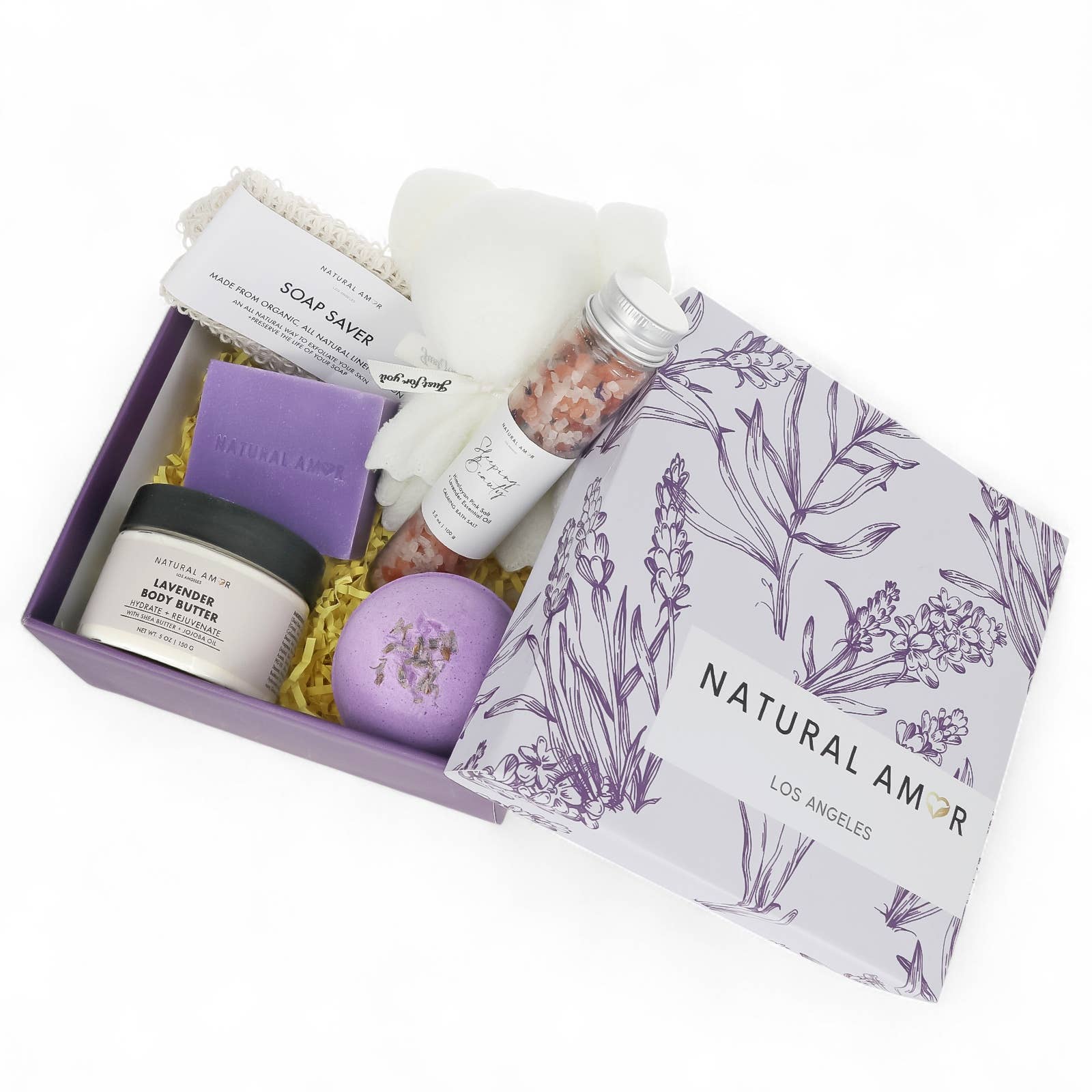 Natural Amor LLC - Wholesale Bath & body set - Spa Bath Gift Set| Corporate Gift for Employees or Clients1