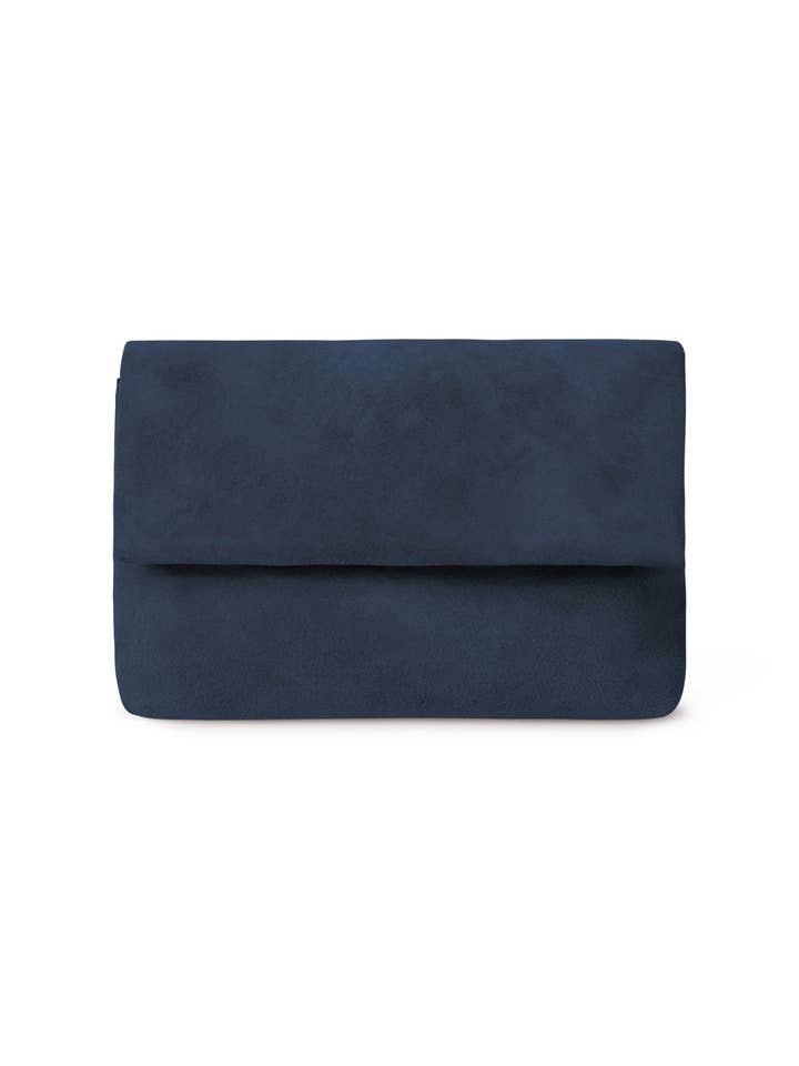Mayfair Bag | Suede | Navy for wholesale by CHALK