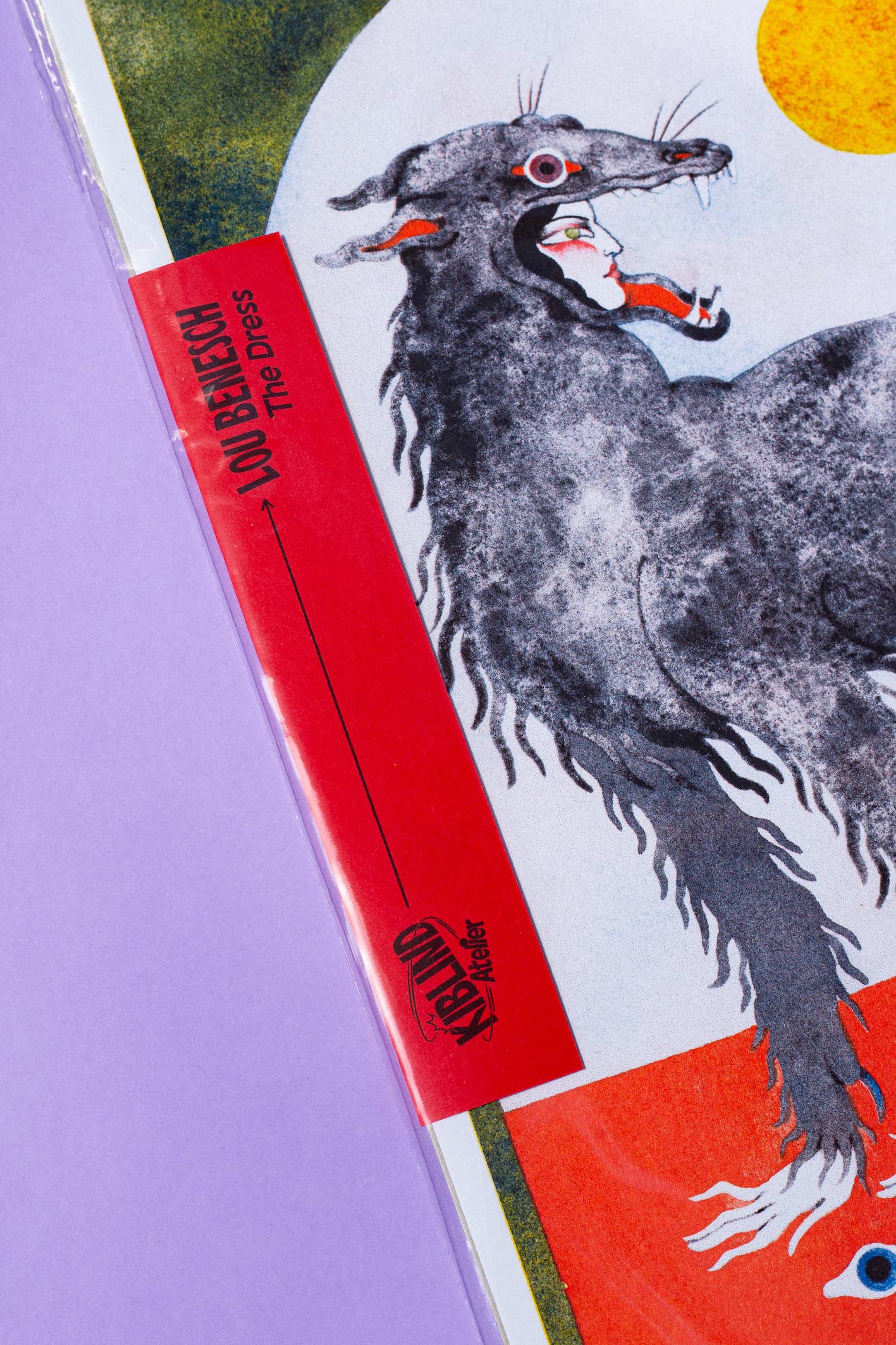 KIBLIND Atelier - Wholesale Poster - A3 poster - Lou Benesch - The Dress2