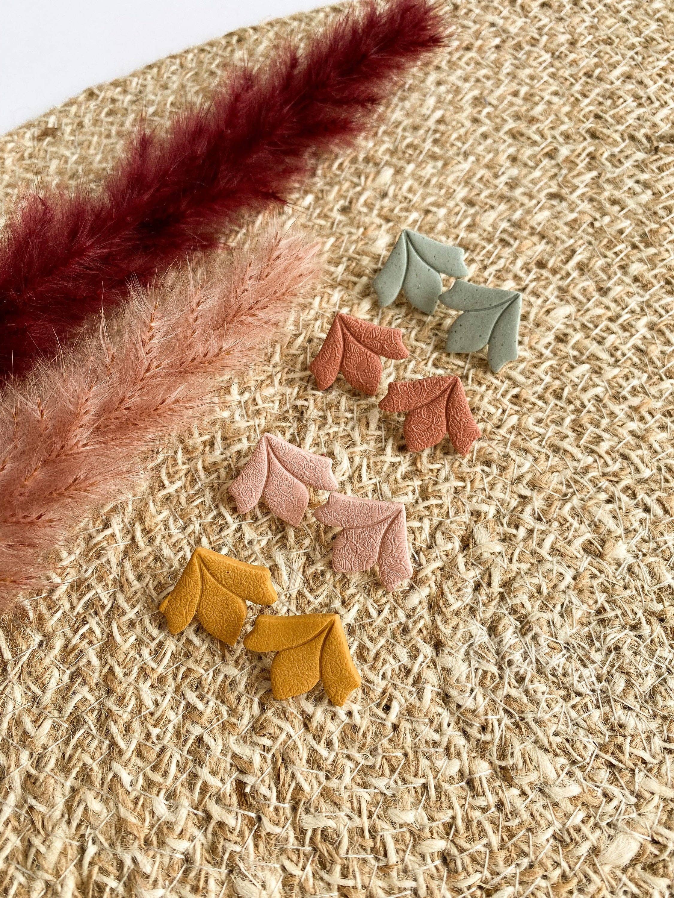 Clay by Day Designs - Wholesale Knopjes/oorstekers - Studs met textuur