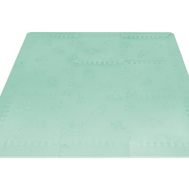 LUBABYMATS – Großhandel Spielmatte – Kind & Baby – Spielmatte für Kinder für Babys Farbe Mint