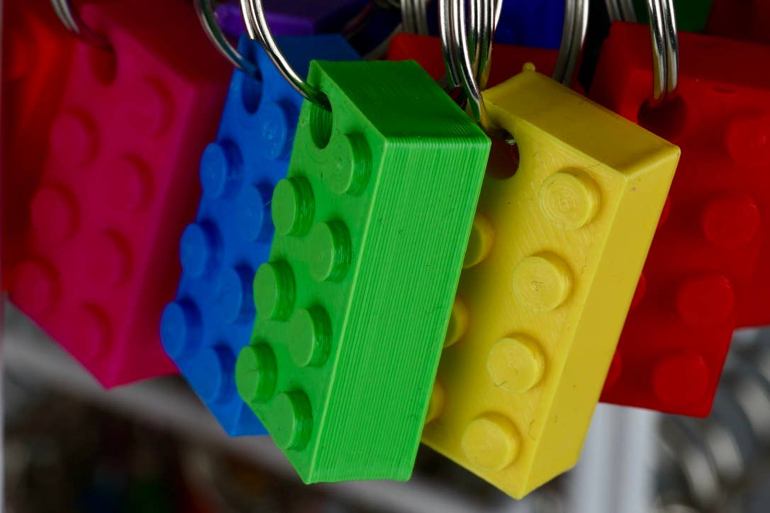 Made Happy Gifts - Wholesale Keychain - Kids - Lego Style Keyring 360 A-Z LEGO® Compatible Keyring6