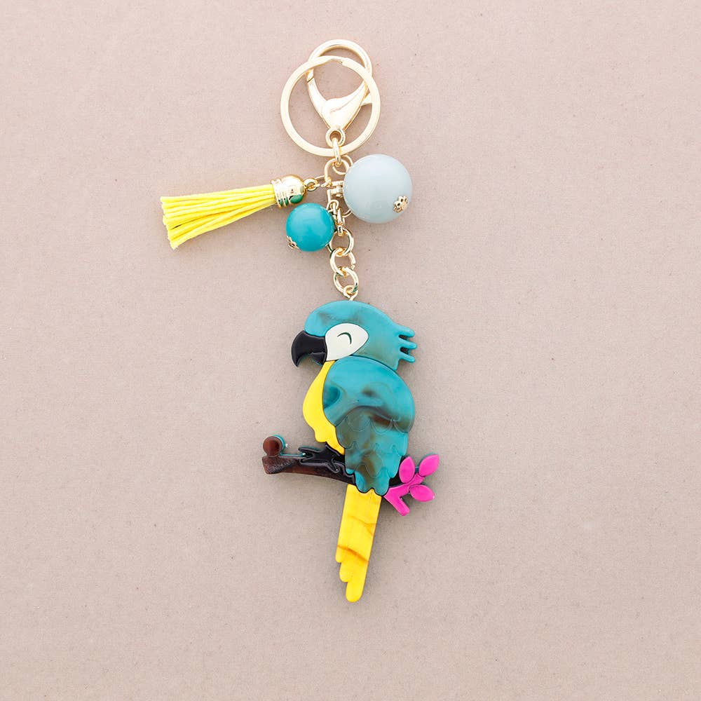 Sonata - Vendita all'ingrosso Portachiavi - Unisex - Portachiavi da appendere a borsa per uccelli in resina4