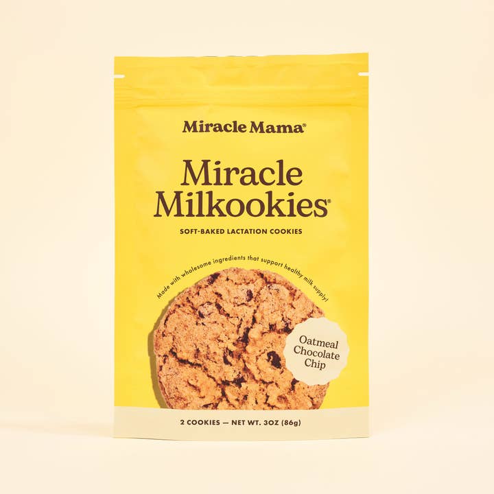 Oatmeal Chocolate Chip Lactation Cookies for wholesale by Miracle Mama