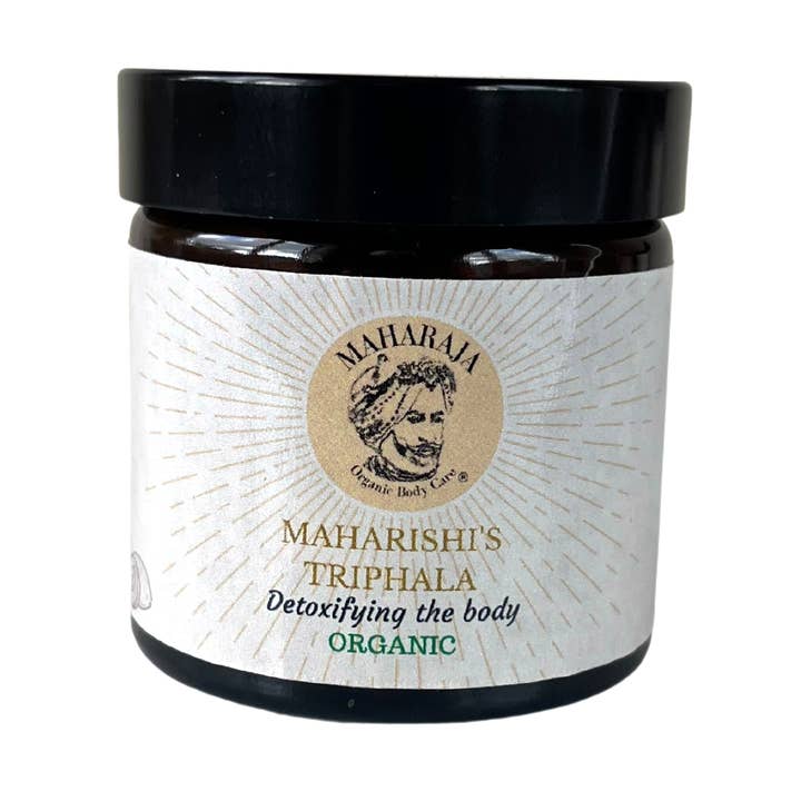 Organic Maharishi's Triphala Powder - Detoxifying the body for wholesale by Maharaja Organic Body Care
