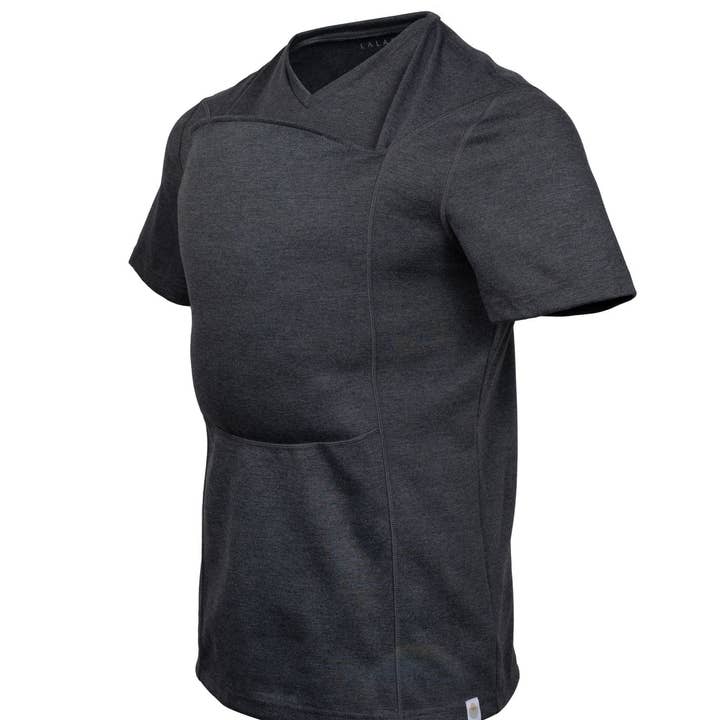 Lalabu - Wholesale Baby Carrier - Lalabu Dad Shirt | Baby Carrier | Gray