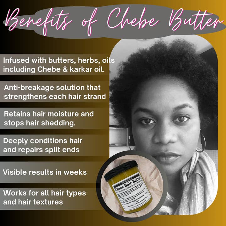 Earthkosmetics - Wholesale Hair styling gel/mousse - Chebe Hair Butter1