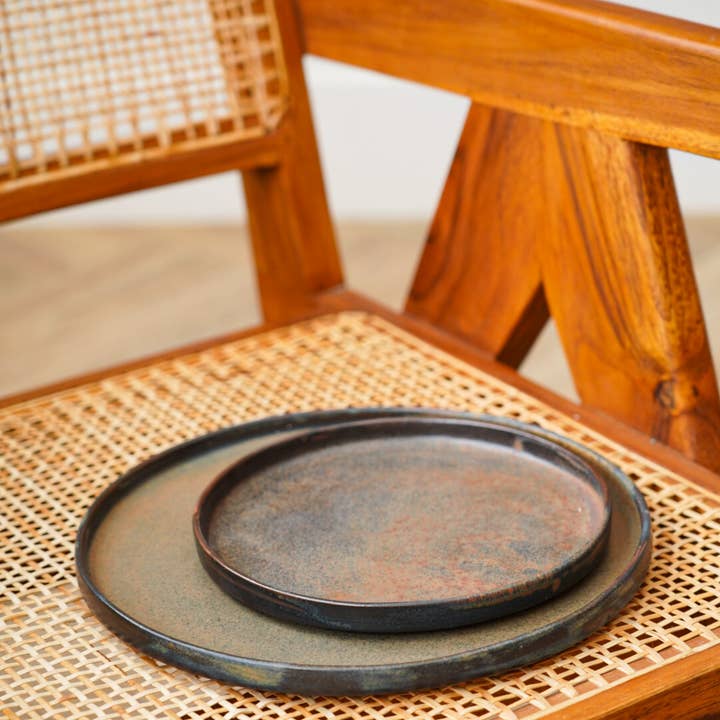 Creating Comfort Lab - Wholesale Dinner Plate - Rust Stoneware Dinner Plates