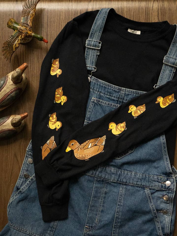 Black Ducklings Long Sleeve Tee for wholesale on Faire