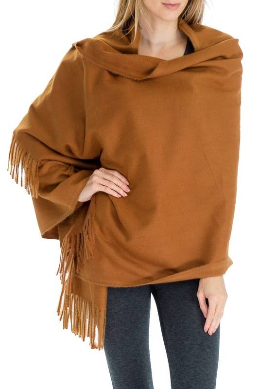Cap Zone - Wholesale Sjaal - Dames - Oversized sjaal en omslagdoek van echt ongeverfde wol en sky cashmere20