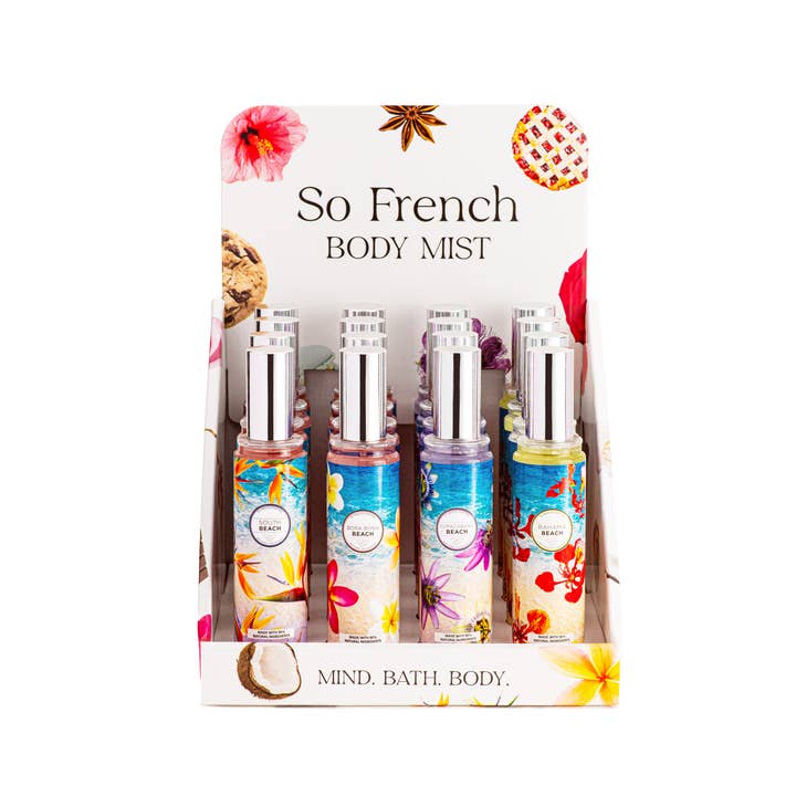 Faire Exclusive! Sampler "Beaches Collection" with FREE PDQ for wholesale by So French Perfumes