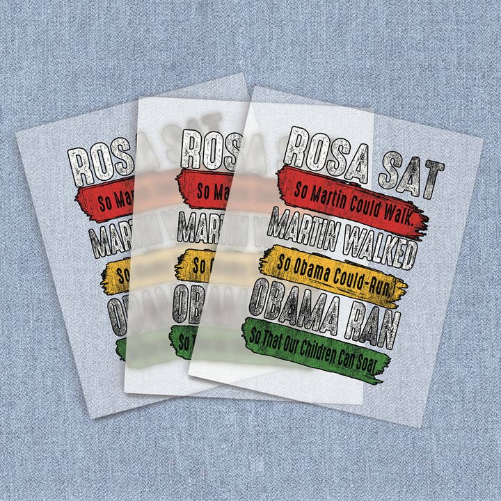 Sat Marché Couru, Transferts Thermiques DTF pour la vente par Iron It