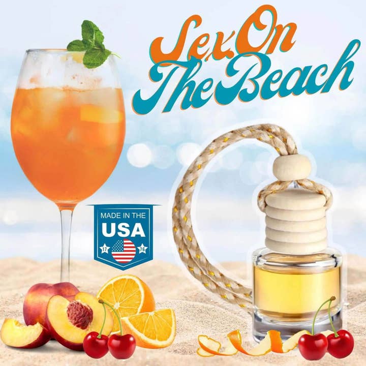 Sex on the Beach Car Home Fragrance Diffuser Air Freshener for wholesale by Smella Good Co