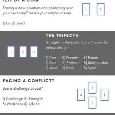 Hidden Crystal Tarot - Wholesale Tarot Cards - Kitchen Witch Herbology, Smoke Cleansing, Altar-Tarot Cloth16