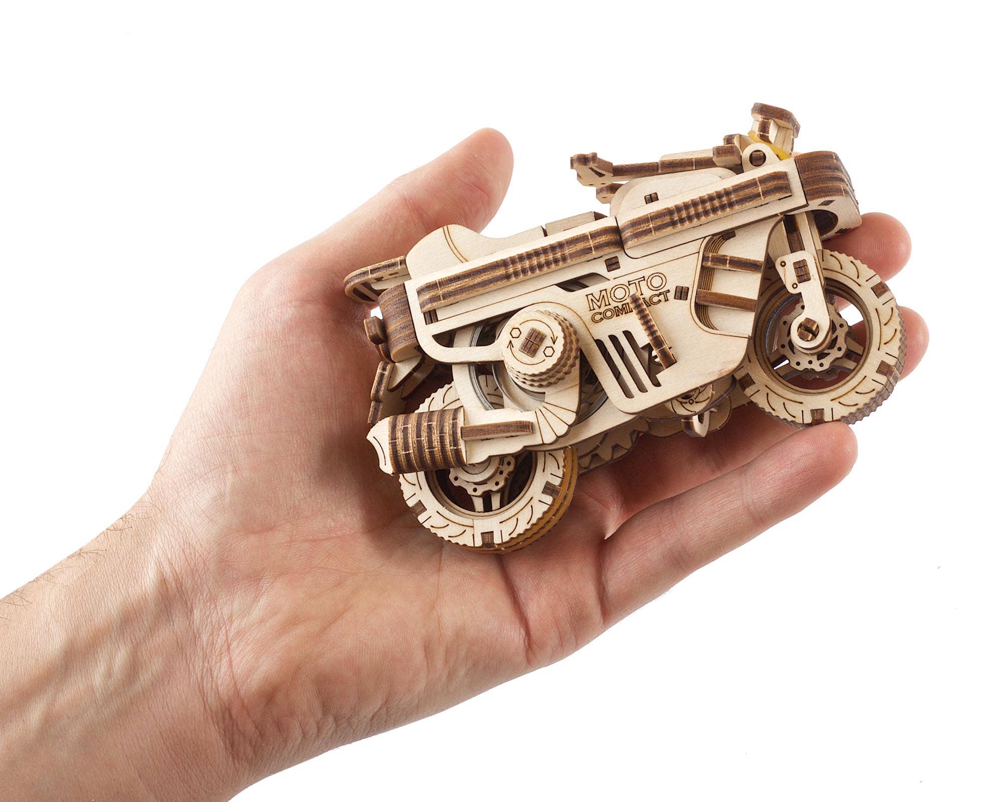 Ukidz LLC - Wholesale DIY Craft Kit - UGears Moto Compact Folding Scooter -Wooden 3D Puzzles - DIY6