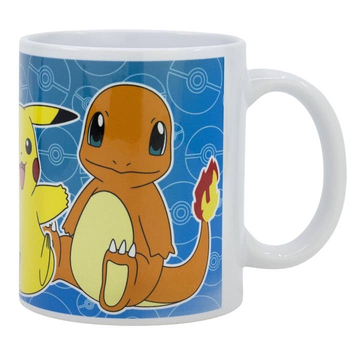 Stor Ceramic Mug Sublimation 325 ml Pokemon Various Person for wholesale by Stor