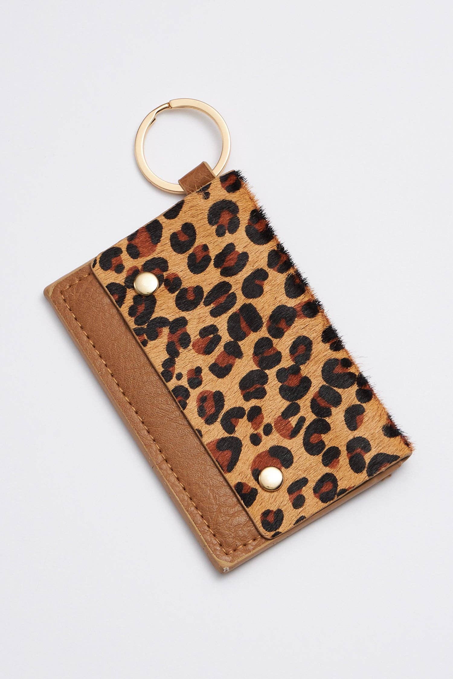 Frem - Wholesale Keychain - Women's - Chic Animal Print Card Holder Keychains4