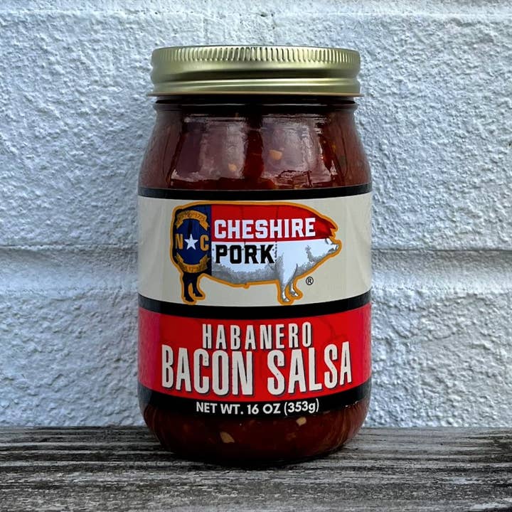 Cheshire Pork Habanero Bacon Salsa for wholesale by Cheshire Pork